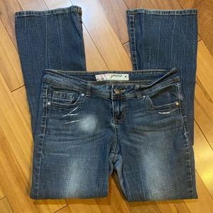 Grane Heart Breaker Low Rise Flare